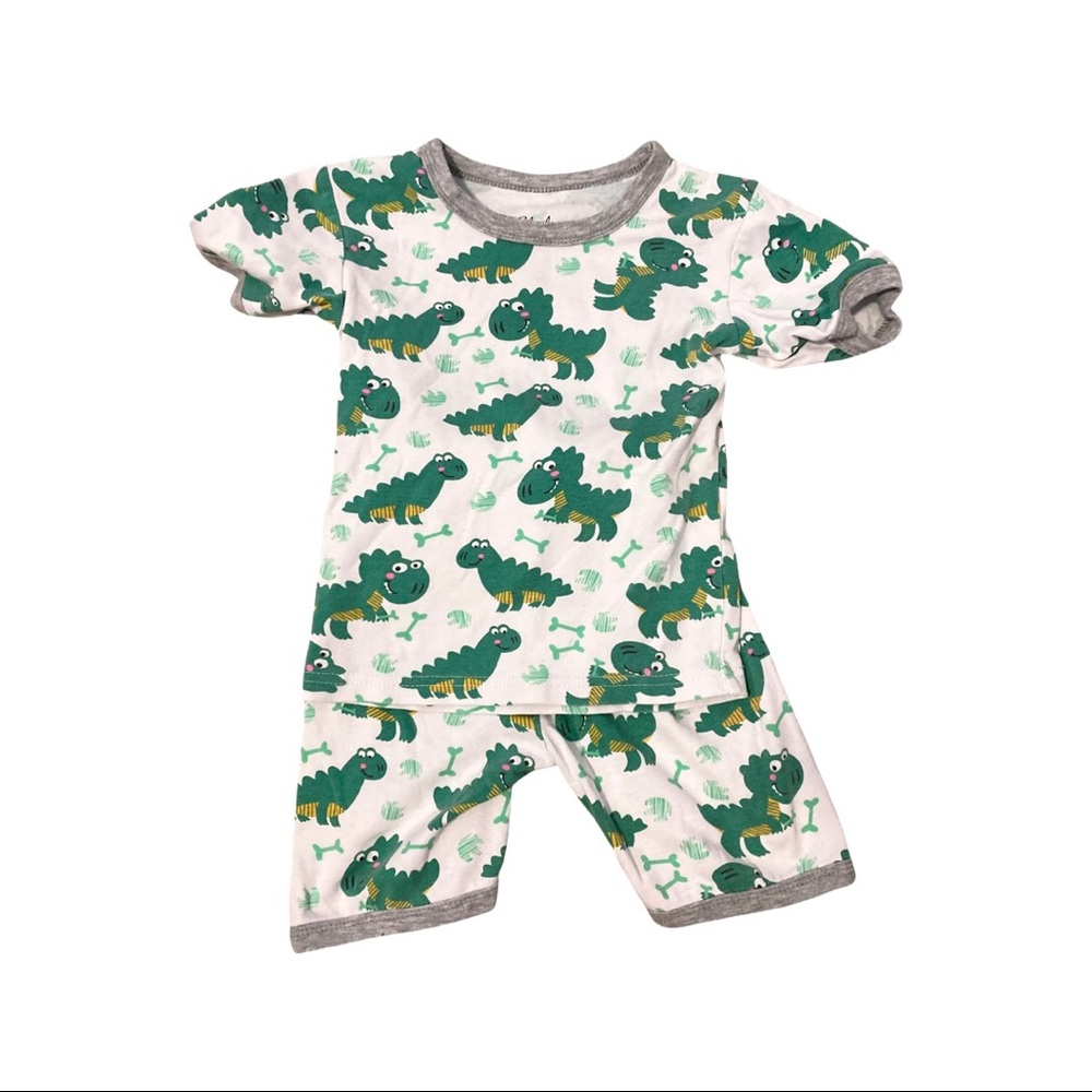 2pairs Dinosaur Pajamas toddler